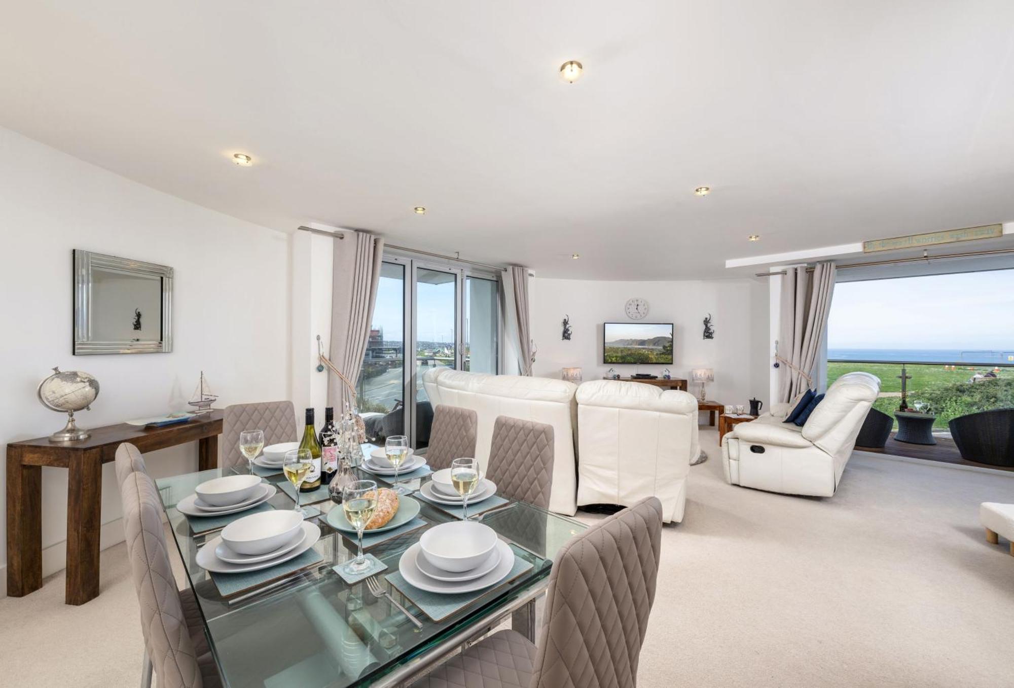 הוילה New Quay Number 2 In Lusty Glaze, Newquay מראה חיצוני תמונה