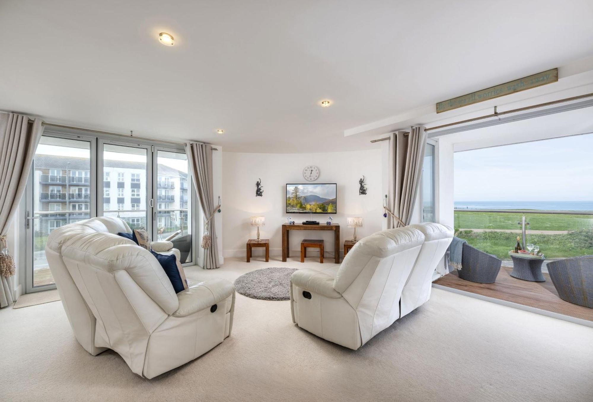 הוילה New Quay Number 2 In Lusty Glaze, Newquay מראה חיצוני תמונה