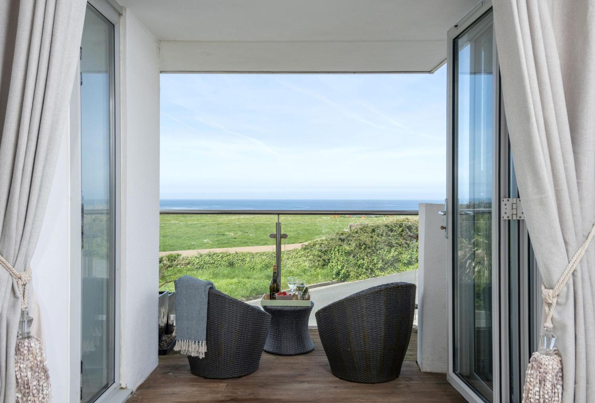 הוילה New Quay Number 2 In Lusty Glaze, Newquay מראה חיצוני תמונה